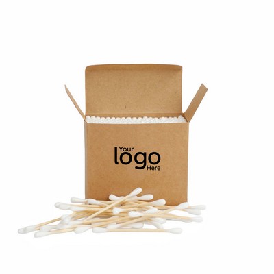 Eco-Friendly Bamboo Cotton Buds (200pcs Box)