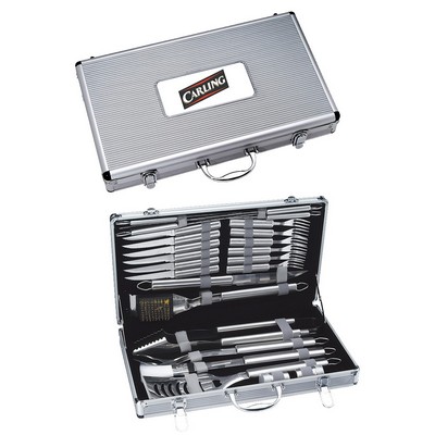 24 Piece Deluxe BBQ Set