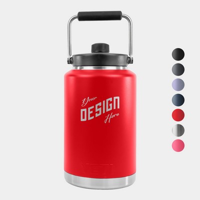 One Gallon YETI® Rambler Stainless Steel Insulated MagCap Water Jug