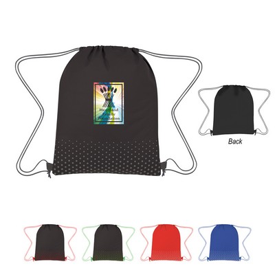 Connect The Dots Non-woven Drawstring Bag